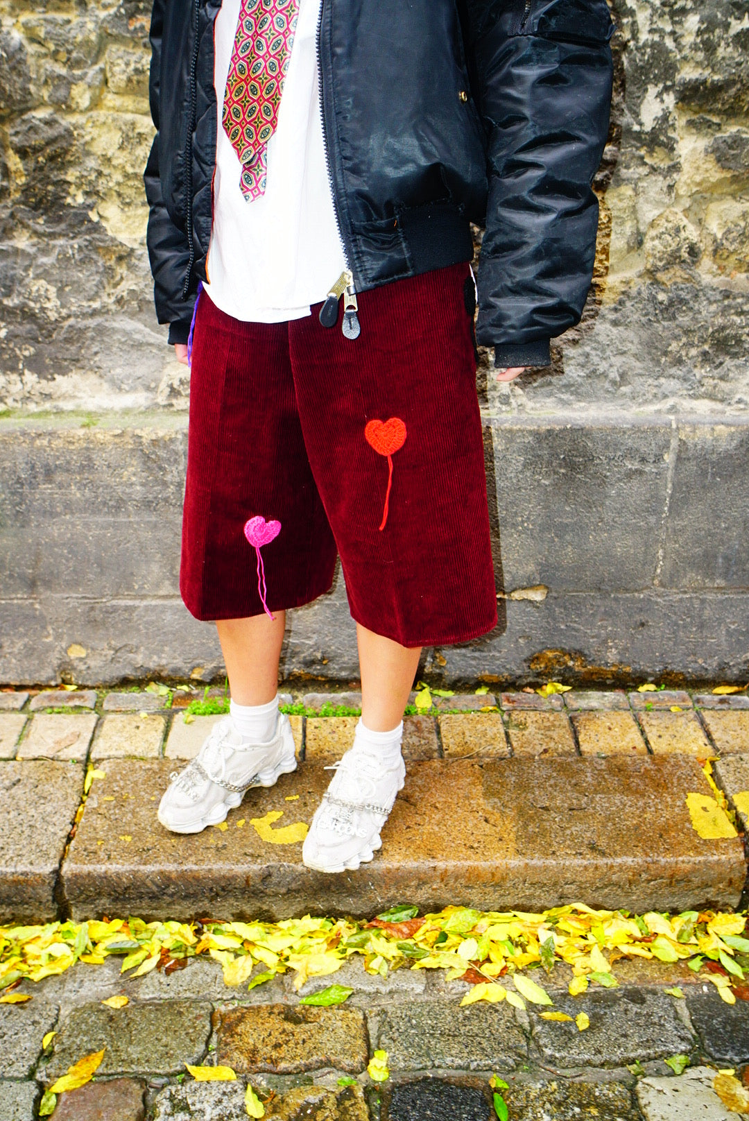 LONG SHORT BORDEAUX ❤️💜