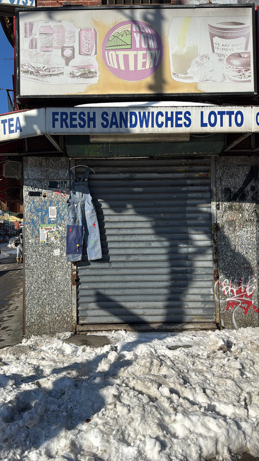 French overall moleskine