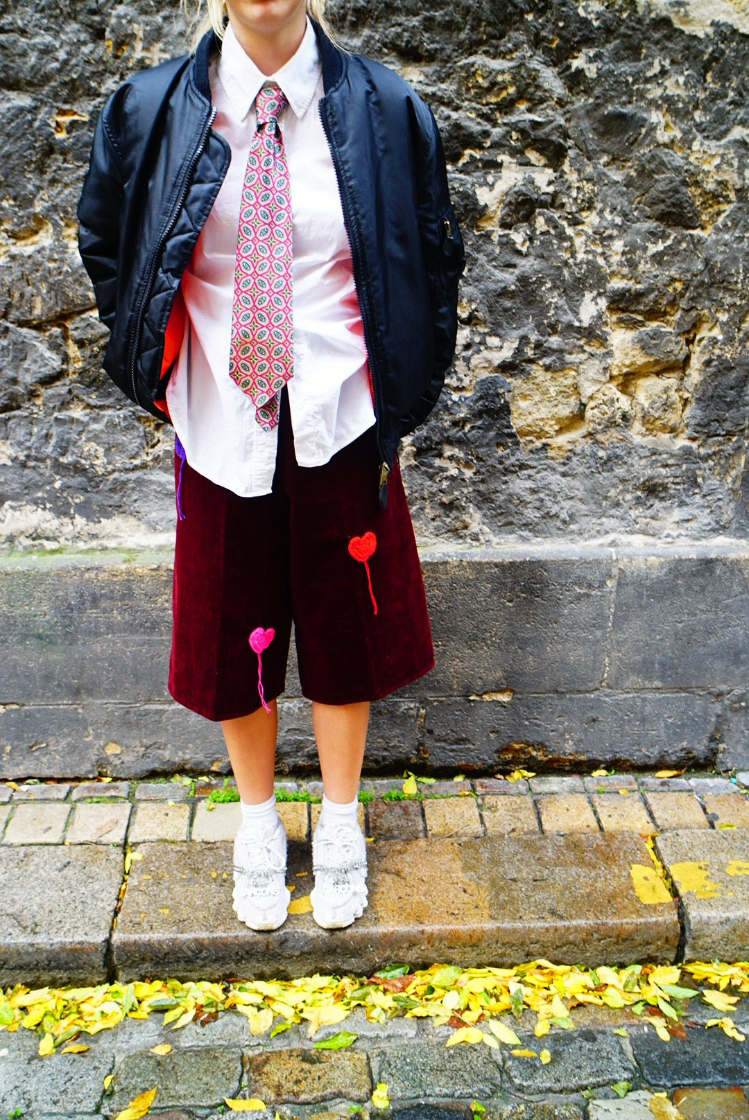 LONG SHORT BORDEAUX ❤️💜